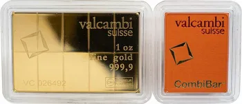 Valcambi Combi Bar zlatý slitek 10x 3,11 g