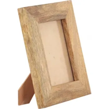 Rám na obraz Indický nábytek - Fotorámeček Gita 24x29x2,5 z masivu mango Mango natural