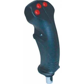 spínač 2 tlačítkový ergonomicky tvarovaný joystick, bezp. tlačítko