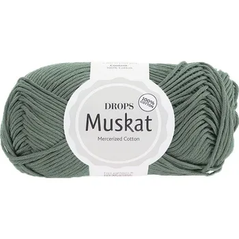 Příze Příze DROPS Muskat 90 - zelený mech