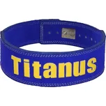 Aleš Lamka - Fitness opasek s pákovou přezkou 10/8 (modrá) - Titánus Velikost: L