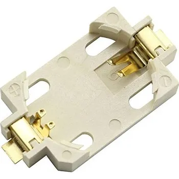 Vývojová deska Bateriový box na baterii CR2032 DPS SMD - 1 kus, bílý