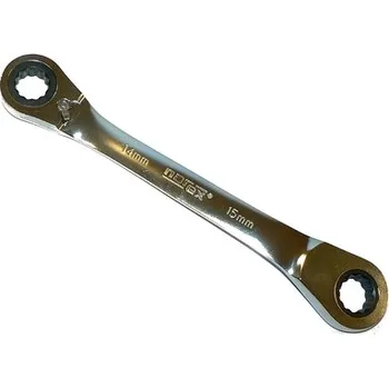 Klíč Klíč oboustranný ráčnový vyhnutý 11x12mm NAREX 443000934