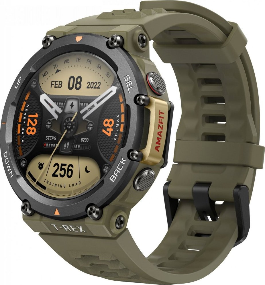 xiaomi amazfit t rex 2 wild green