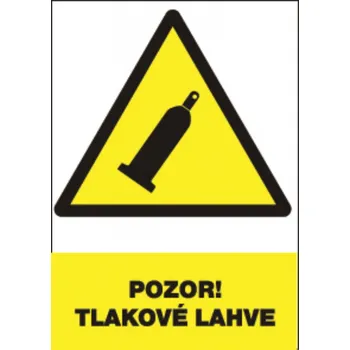 CERVA Pozor! Tlakové lahve