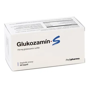 Kloubní výživa Profipharma Glukozamín S 60 cps.