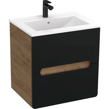 Koupelnový nábytek A-INTERIÉRY Koupelnová skříňka s keramickým umyvadlem Lutecia B 60-2Z