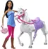 Panenka Mattel HCJ53 Barbie na vyjížďce s koněm