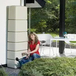 Elkoplast Plastová nádrž na dešťovou vodu SEINE 300 l, zelená 255-70703