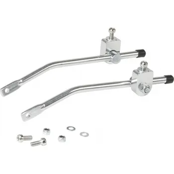 Alhonga Úchyt na nosíč Kaiwei montážní set stříbrný