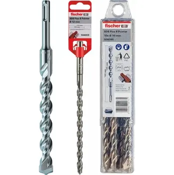 Příslušenství k nářadí Vrták SDS Plus II V fischer Pointer 14x200x260 mm