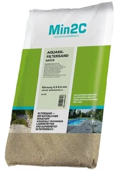 Min2C Aquasil filtrační písek 0,4-0,8 mm 25 kg