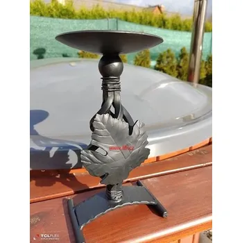 Svícen Kovový svícen Šiška masív 6