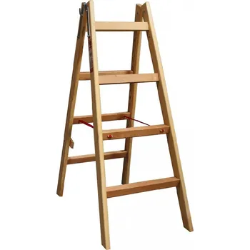 Žebřík Štafle dřevěné JUMBO 2x4 stupně