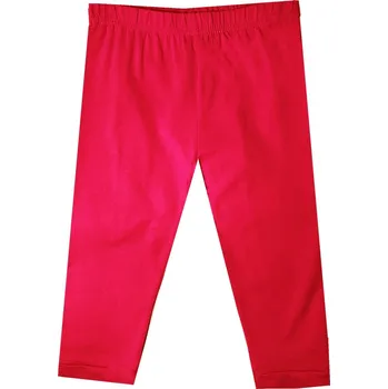 Dívčí legíny Dětské 3/4 legíny Kugo červené vel.98