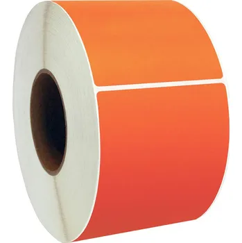 Speciální papír Samolepicí etikety 32x20 mm, 2000ks, oranžové termo, role