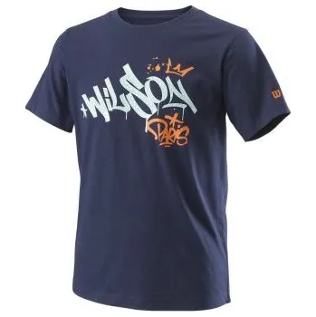 Raketový sport DĚTSKÉ TRIKO WILSON PARIS HOPE TECH TEE S