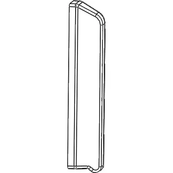 Žaluzie Kryt profilu - levý, bílý