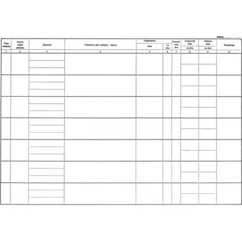 Tiskopis Tiskopis Kniha zakázek A4