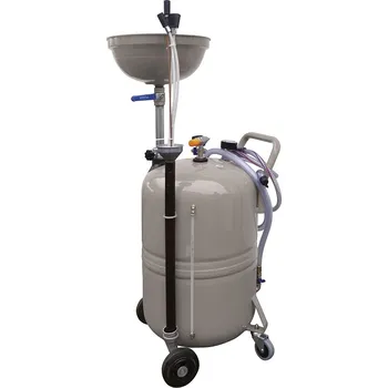 Palivové čerpadlo CEMO Pneumatická odsávačka na olej 80 l se sběrným trychtýřem(10691)