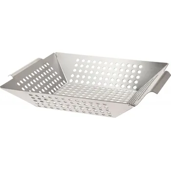 Party nádobí BBQ nerezový koš na zeleninu (133645 041 C80901230 BBQ koš na zeleninu)