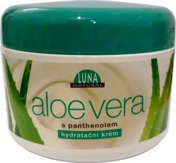Pleťový krém Luna Natural Aloe Vera s panthenolem hydratační krém 300 ml