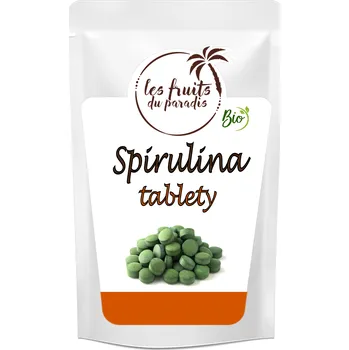 Fitness strava Spirulina tablety BIO (500 mg) 125 g Les Fruits du Paradis
