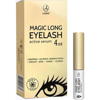 Péče o řasy a obočí Lambre Magic Long Eyelash aktivní sérum na růst řas 4 ml