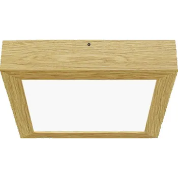 LED dřevěné stropní svítidlo QUADRA 24 W 1450 lm 4000 K barva dub