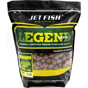 Boilies JetFish Jet Fish Legend Range boilie BIOSQUID 20mm 3kg