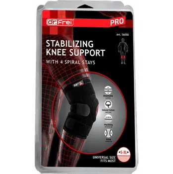 Dr. Frei Pro stabilizační podpora kolene se 4 spirálami
