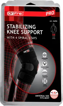 Dr. Frei Pro stabilizační podpora kolene se 4 spirálami