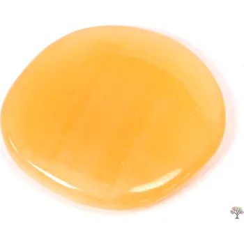 Drahý kámen Magieprirody.cz Hmatka Kalcit žlutý 45 - 50 mm placička #103