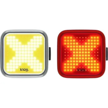 Cyklosvítilna KNOG Blinder Twinpack X černá 2 ks