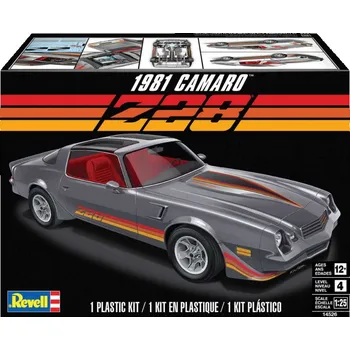 Plastikový model 1:25 Z-28 Camaro (1981)