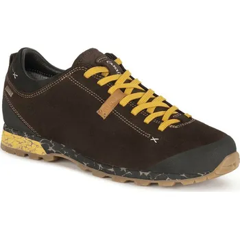 Pánská obuv Aku boty Bellamont Suede GTX Brown-Yellow Velikost: 11 UK (46 EU)