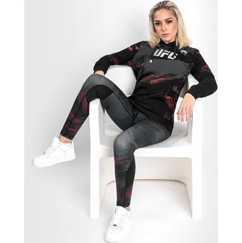 Dámská mikina Dámská mikina Venum UFC Authentic Fight Week 2.0 Pullover - Black/Red Velikost: M