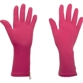 Pracovní oblečení Rukavice FOXGLOVES grip - růžová (S)