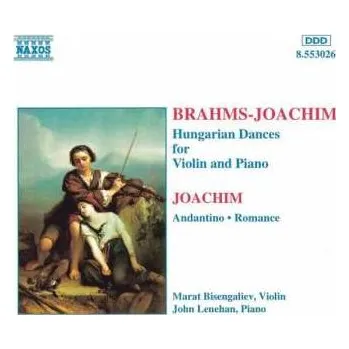 Zahraniční hudba CD Johannes Brahms: Hungarian Dances For Violin And Piano 1997