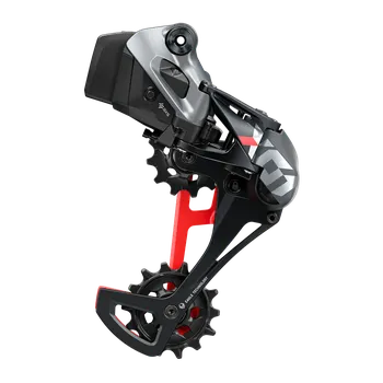 přehazovačka Přehazovačka SRAM X01 Eagle AXS 12rychl. Red, Max 52z (baterie není součástí balení) (Menic Sram X01 Eagle AXS 12-r,cerv,bez bat.ocel/hliník,max.52Z)