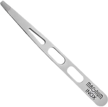 Péče o řasy a obočí Magnum 030 Pinzeta kosmetická rovná nerez 10 cm