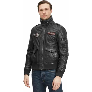 Pánská casual bunda bunda pánská GMCruise LAPIV - black - M