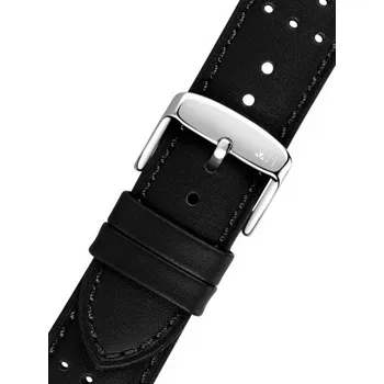 Řemínek na hodinky Kožený řemínek Morellato Aikido M 5483237.019, černý