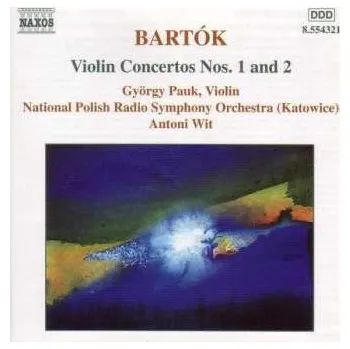 Zahraniční hudba CD Béla Bartók: Violin Concertos Nos. 1 And 2 1999