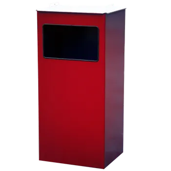 Odpadkový koš Odpadkový koš s popelníkem Interier 45l Žlutá RAL 1033