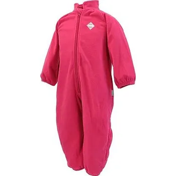 dívčí zimní kombinéza Dětský fleecový overal Huppa Roland fuchsia velikost 74