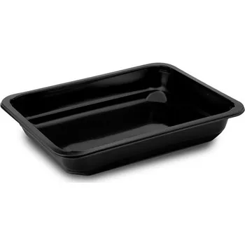 Jednorázové nádobí Menu mísa PP nedělená 227x178x40mm, 50 ks 100030186