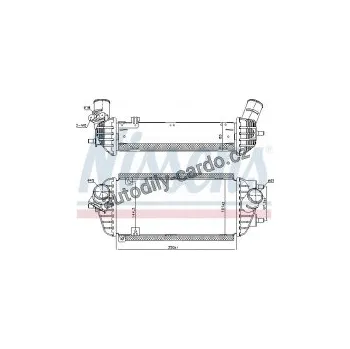 Chladič motoru Chladič turba NISSENS 96538