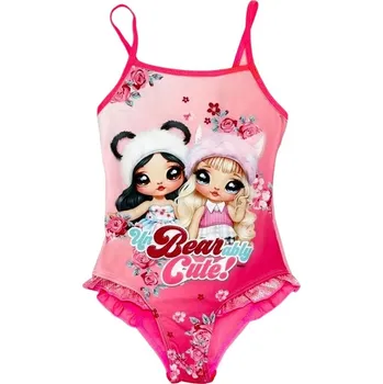 Dívčí plavky Tmavě růžové jednodílné plavky Na! Na! Na! Surprise Velikost: 110