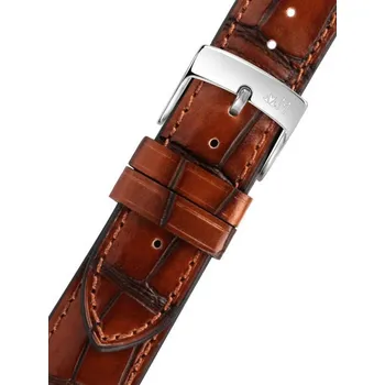 Řemínek na hodinky Kožený řemínek Morellato Tiepolo 5534D40.040 M, hnědý